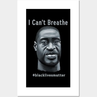 George Floyd "I can't breathe" Posters and Art